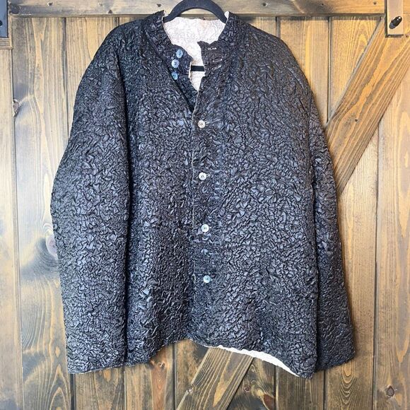 Silkland Reversible Textured Jacket - Picture 1 of 7